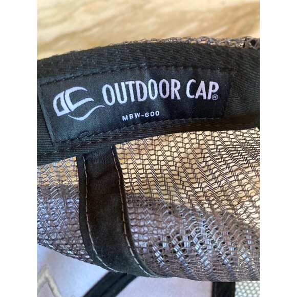 Chevrolet Logo Black Mesh Back Trucker Hat Cap Adjustable - Picture 6 of 6